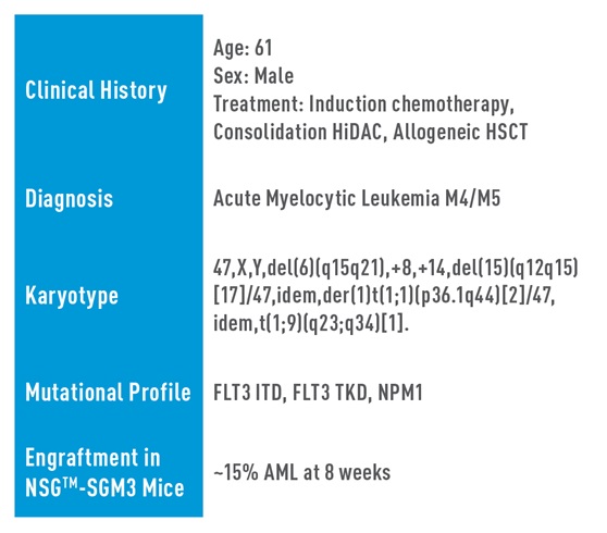 AML Studies - J000106565*, Positive for FLT3 ITD, FLT3 TKD, and NPM1