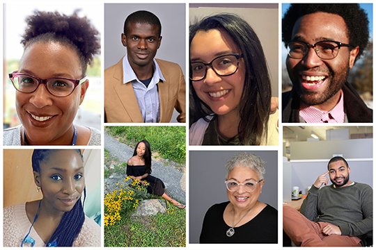 A collage of some of the Black and African American employees at JAX