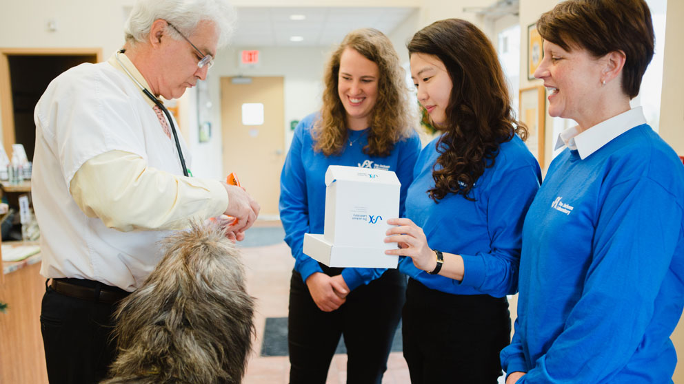 A $500,000 gift by an anonymous donor from Connecticut has helped JAX launch a major new research initiative focused on finding cures for human and canine cancers.