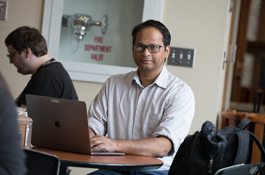 Portrait of Vivek Kumar in 2019