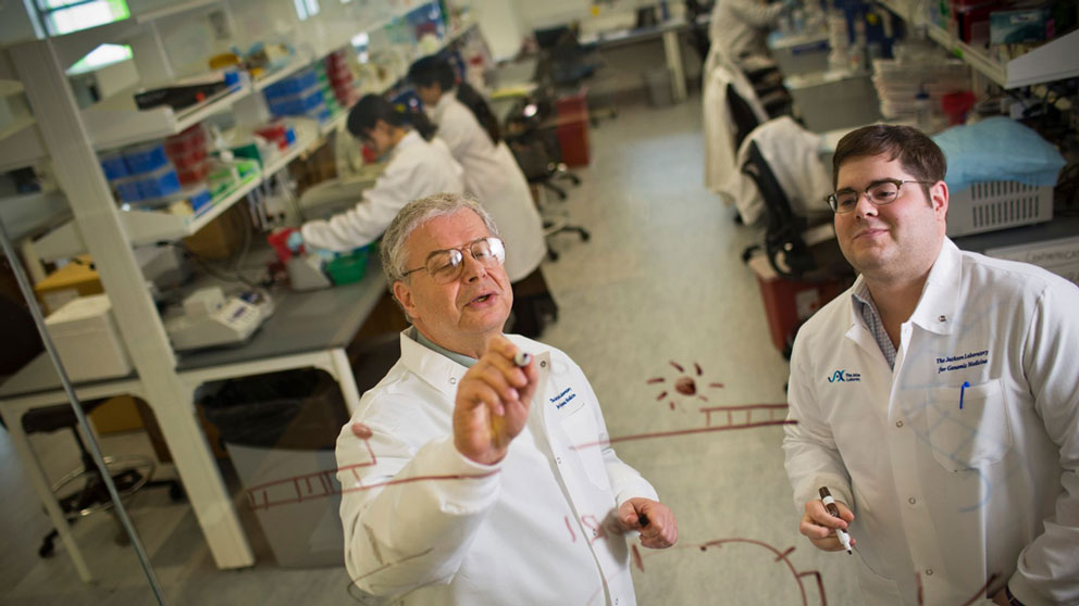 Microbiome researcher, JAX Genomic Medicine, Dominick Reuter photo