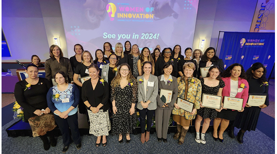 October elise courtois wins women of innovation award